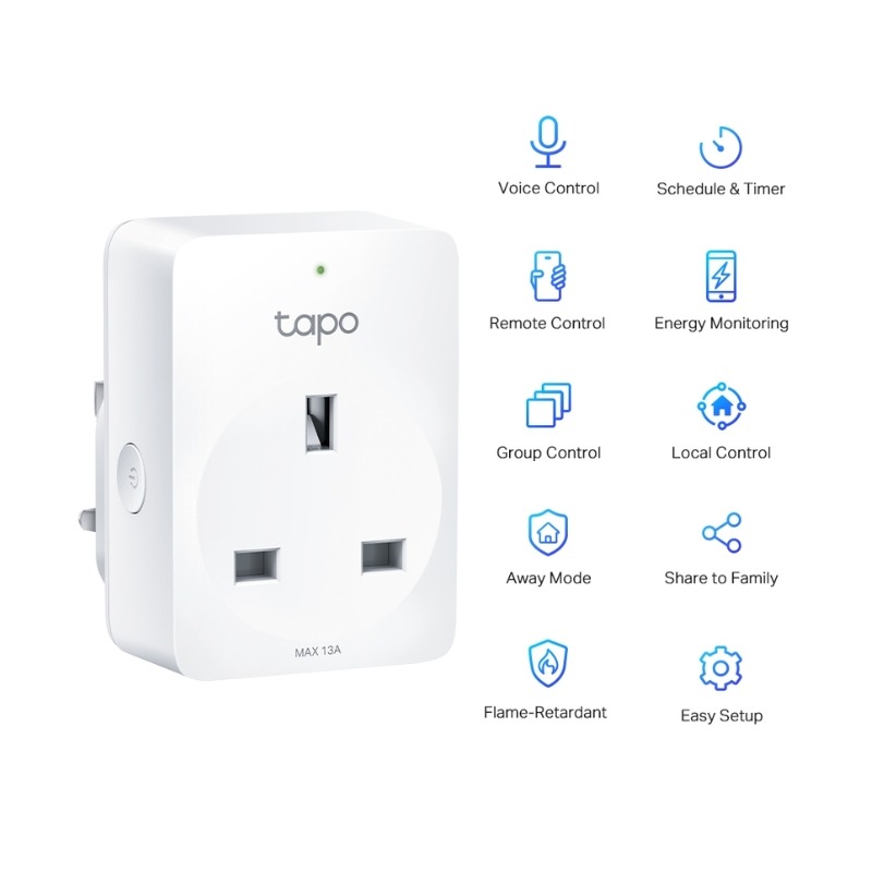 TP Link Tapo P110 Smart Socket (1-Pack)