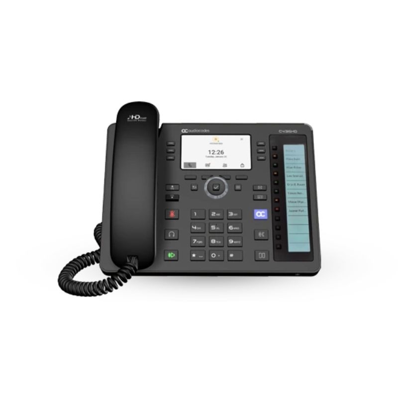 AudioCodes C436HD IP Phone with Teams Module