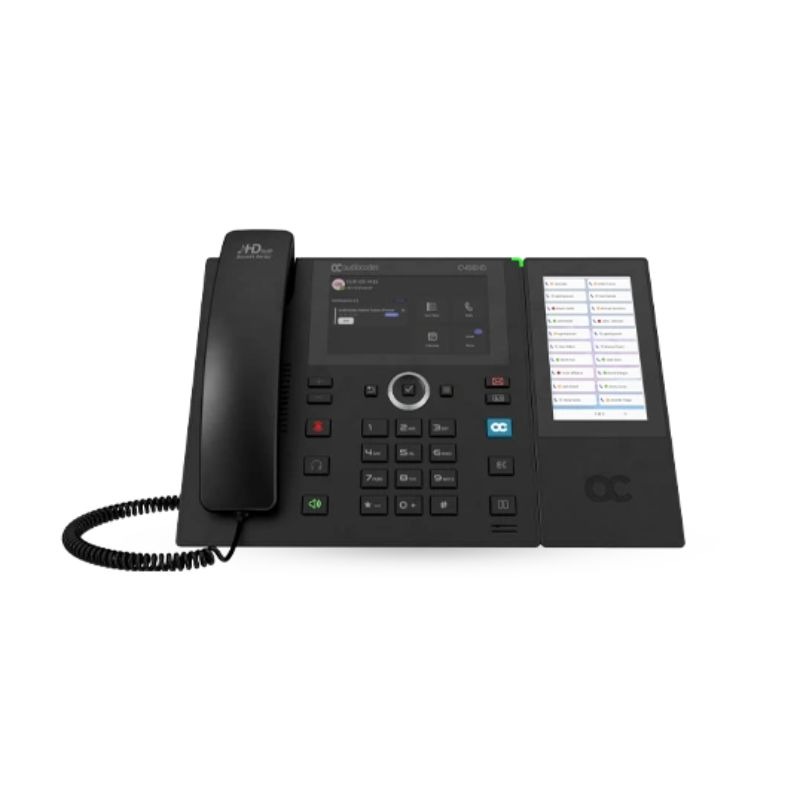 AudioCodes C456HD Teams Phone with emergency button