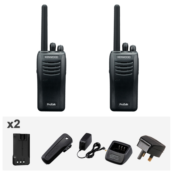 Kenwood TK-3501 Analogue ProTalk 446 - Twin Pack