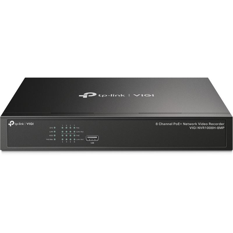 TP-Link VIGI NVR1008H-8MP 8 Channel PoE+ Network Video Recorder