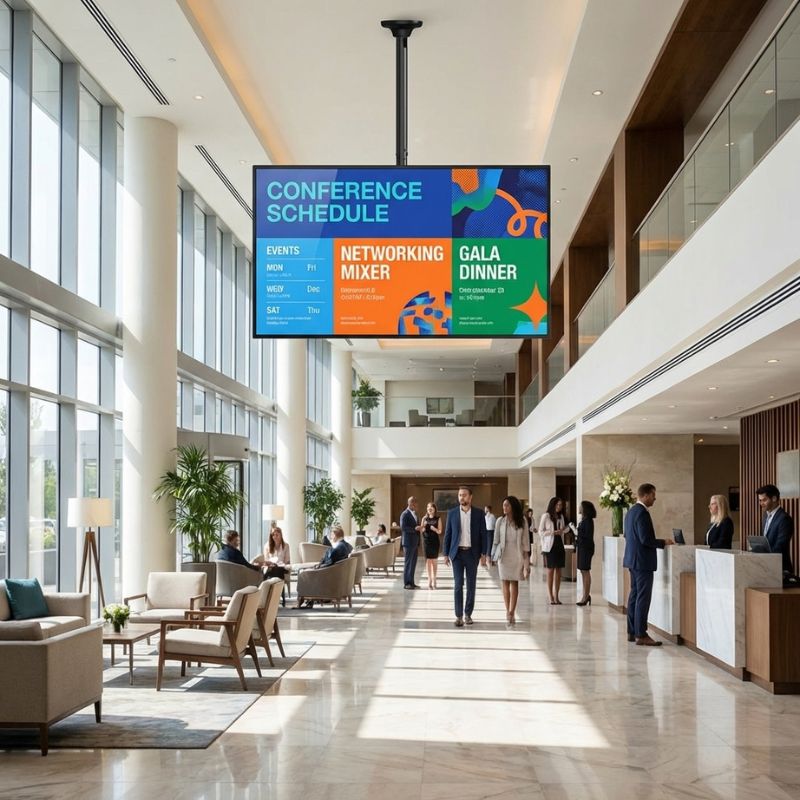 Pack Sony BRAVIA BZ40L 75" Display + Neomounts FPMA-C340BLACK ceiling mount