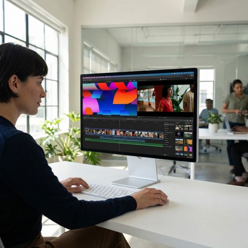 Apple Studio Display 27-inch 5K nano-textured glass, tilting stand