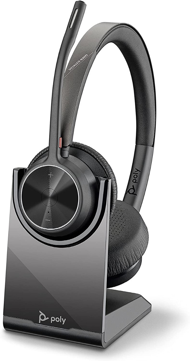 Poly Voyager 4320 wireless headset: freedom & clarity