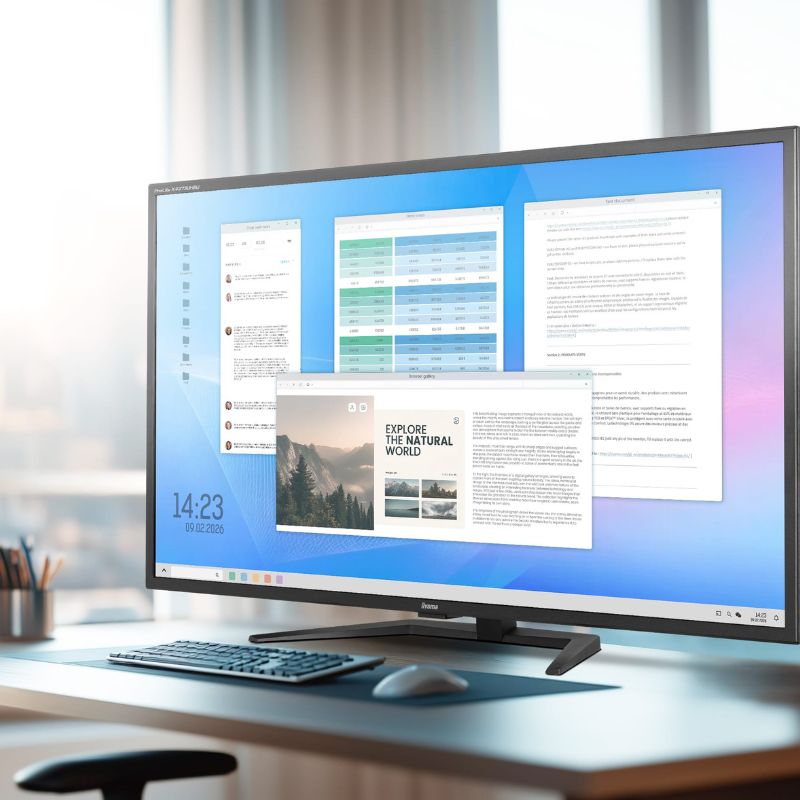 iiyama ProLite X4373UHSU-B2 43-inch 4K monitor