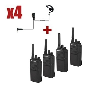 Motorola XT420 Quad Pack + G-shaped earpiece