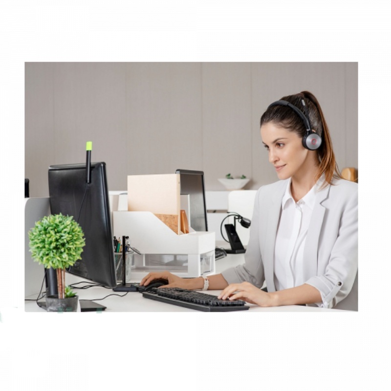 Yealinkblt60 Busylight Compatible With Wh62 Wh63 Wh66 Wh67 Wireless Dect Headset Mp50 Usb Teams Phone - View #10