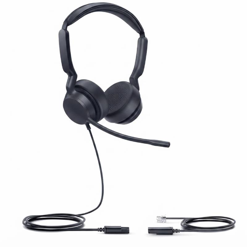Yealink YHS36 E2 Stereo Wired Headset QD-RJ9