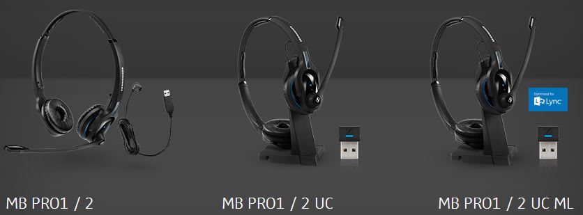 Sennheiser MP Pro Series Bluetooth Headsets