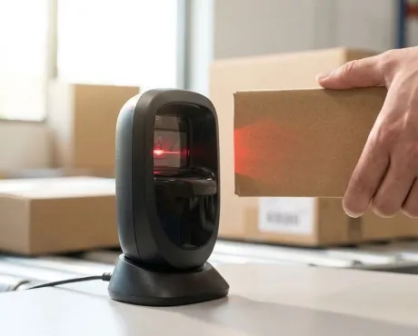 Professional fixed barcode scanner