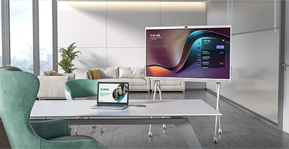 Interactive video conferencing displays