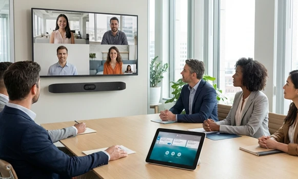 Video conferencing touch controllers