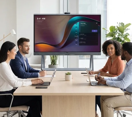 Video conferencing screen