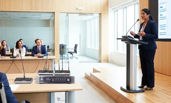 Professional room sound systems