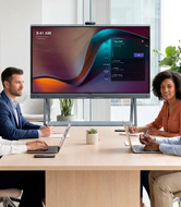 Video conferencing screens