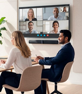 Video conferencing kits with screen