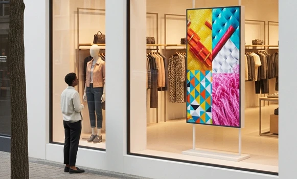 Digital window displays