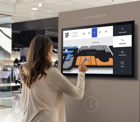 Retail Touchscreen Displays