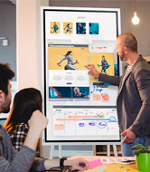 Meeting Room Touchscreen Displays