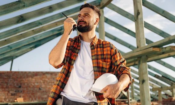 Funkgeräte für Baustellen