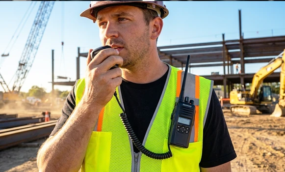 Funkgeräte mit Handmikrofon