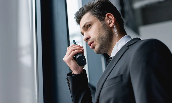 Funkgeräte für Sicherheitsdienste