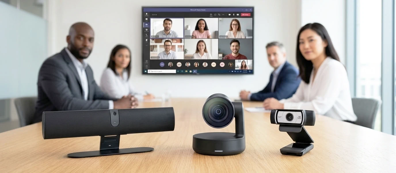 Video bar, webcam or video conferencing camera: what's the difference?