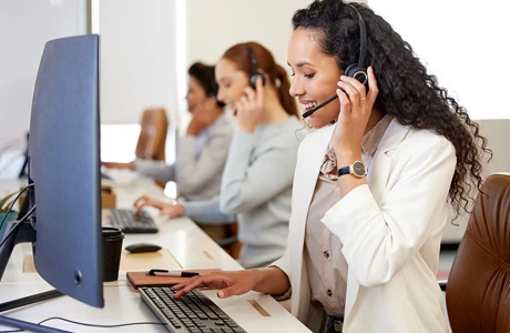 Call centre headsets