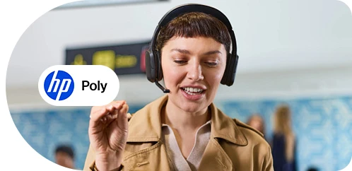 HP Poly Focus 625 Stereo Bluetooth Headset