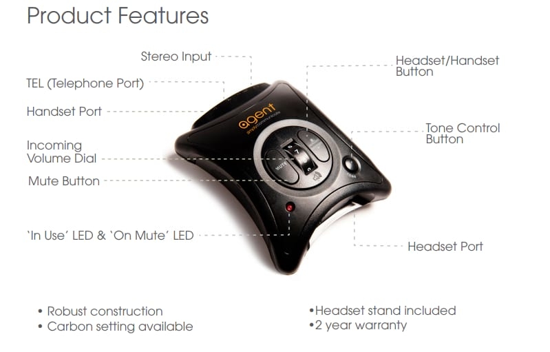 Agent Multi Purpose Amplifier MKII-Carbon